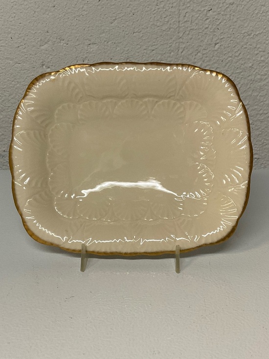 Lenox Other - Lenox Serving Dish 24K Gold Trim Rectangle RARE